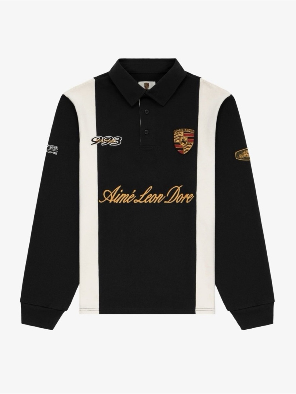 Aime Leon Dore Porsche 993 Turbo Heritage Long Sleeve Rugby